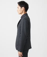 MKDAA57240 MK MICHEL KLEIN HOMME(MKミッシェルクランオム) 【セットアップ対応/全4サイズ展開】コンバーチブルジャケット/TEC EASY へリンボン ダークグレー