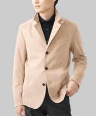 MKDAA62240 MK MICHEL KLEIN HOMME(MKミッシェルクランオム) 【残りわずか/秋春兼用】スエードコンバーチブルジャケット ベージュ