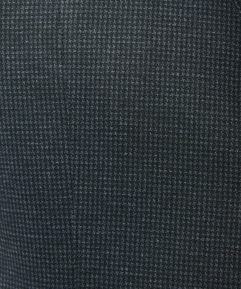 MKDAD57240 MK MICHEL KLEIN HOMME(MKミッシェルクランオム) 【セットアップ対応／ストレッチ】TECEASY千鳥柄コンバーチブルジャケット ダークグレー