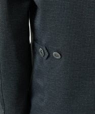 MKDAD57240 MK MICHEL KLEIN HOMME(MKミッシェルクランオム) 【セットアップ対応／ストレッチ】TECEASY千鳥柄コンバーチブルジャケット ダークグレー