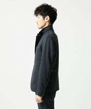 MKDAD57240 MK MICHEL KLEIN HOMME(MKミッシェルクランオム) 【セットアップ対応／ストレッチ】TECEASY千鳥柄コンバーチブルジャケット ダークグレー