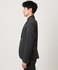 MKDAD60240 MK MICHEL KLEIN HOMME(MKミッシェルクランオム) 【セットアップ対応／総裏地／ストレッチ】ハイストレッチジャケット ダークグレー