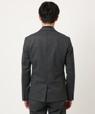 MKDAD60240 MK MICHEL KLEIN HOMME(MKミッシェルクランオム) 【セットアップ対応／総裏地／ストレッチ】ハイストレッチジャケット ダークグレー