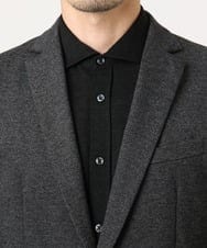 MKDAD60240 MK MICHEL KLEIN HOMME(MKミッシェルクランオム) 【セットアップ対応／総裏地／ストレッチ】ハイストレッチジャケット ダークグレー