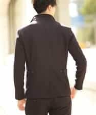 MKDAJ55190 MK MICHEL KLEIN HOMME(MKミッシェルクランオム) ジャケット／ツイーディーヘリンボン パープル