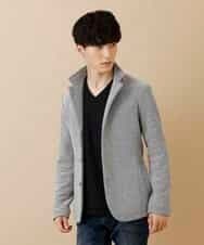 MKDAM55170 MK MICHEL KLEIN HOMME(MKミッシェルクランオム) ジャケット／ハチスバックキモウ グレー
