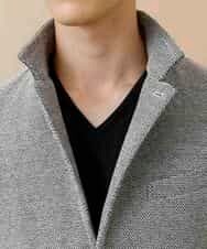 MKDAM55170 MK MICHEL KLEIN HOMME(MKミッシェルクランオム) ジャケット／ハチスバックキモウ グレー
