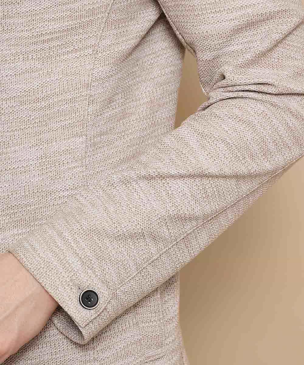 MKDDJ50150 MK MICHEL KLEIN HOMME(MKミッシェルクランオム) ジャケット／ソフティラッセル ベージュ