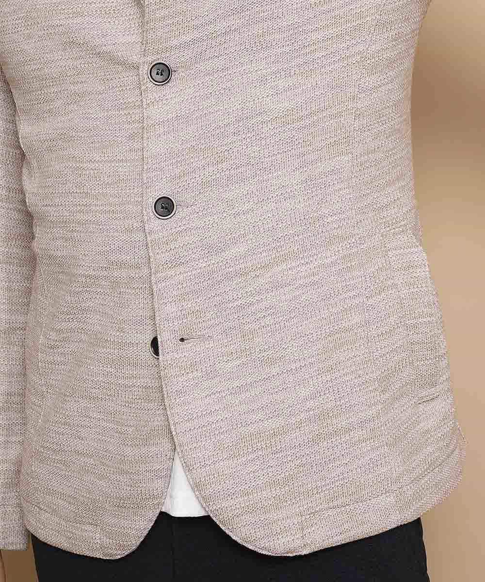 MKDDJ50150 MK MICHEL KLEIN HOMME(MKミッシェルクランオム) ジャケット／ソフティラッセル ベージュ