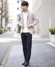 MKDDJ50150 MK MICHEL KLEIN HOMME(MKミッシェルクランオム) ジャケット／ソフティラッセル ベージュ