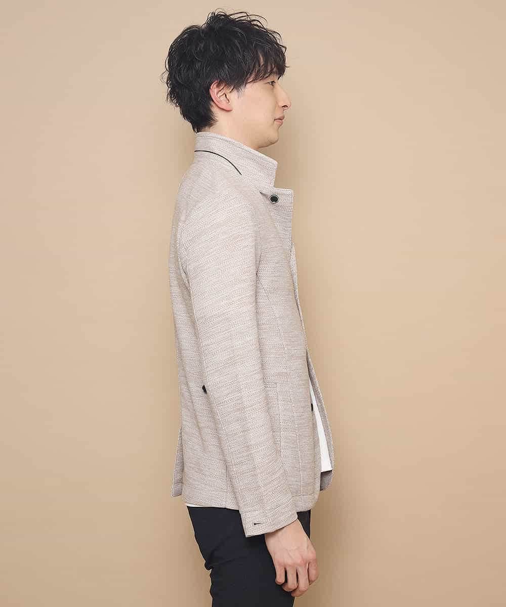 MKDDJ50150 MK MICHEL KLEIN HOMME(MKミッシェルクランオム) ジャケット／ソフティラッセル ベージュ