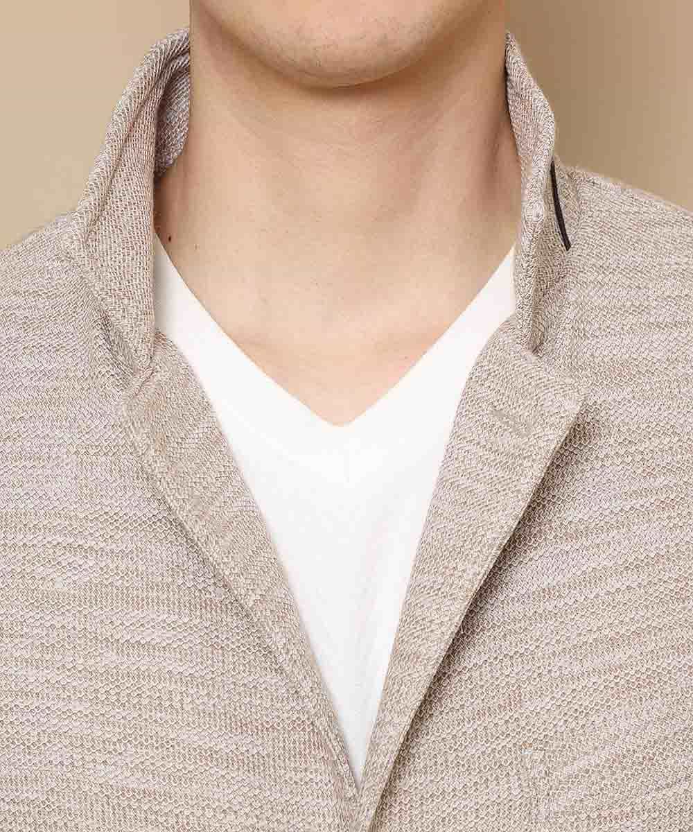 MKDDJ50150 MK MICHEL KLEIN HOMME(MKミッシェルクランオム) ジャケット／ソフティラッセル ベージュ