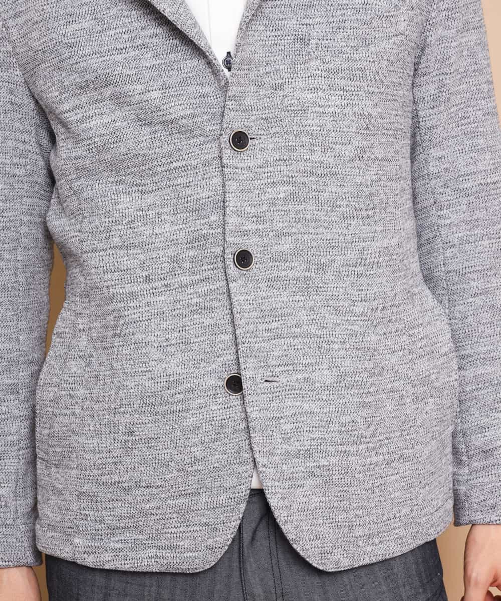 MKDDJ50150 MK MICHEL KLEIN HOMME(MKミッシェルクランオム) ジャケット／ソフティラッセル グレー