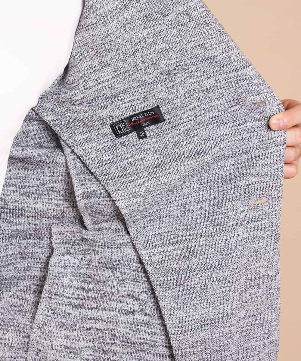 MKDDJ50150 MK MICHEL KLEIN HOMME(MKミッシェルクランオム) ジャケット／ソフティラッセル グレー