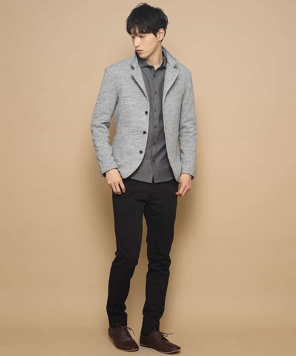 MKDDJ50150 MK MICHEL KLEIN HOMME(MKミッシェルクランオム) ジャケット／ソフティラッセル グレー