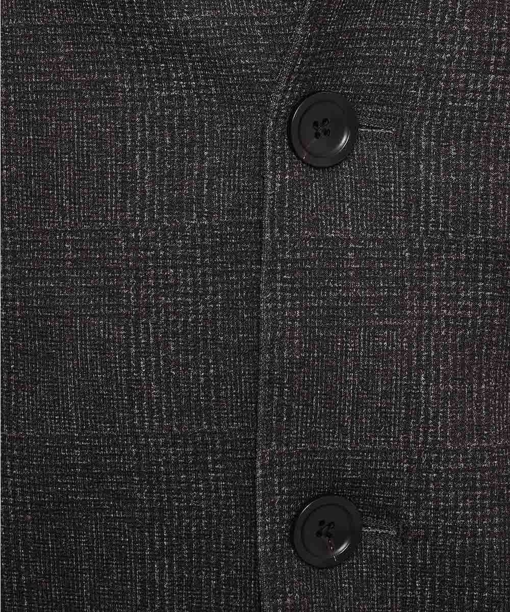 MKDDJ55180 MK MICHEL KLEIN HOMME(MKミッシェルクランオム) ジャケット／テックイージージャージ グレンチェック カーキ