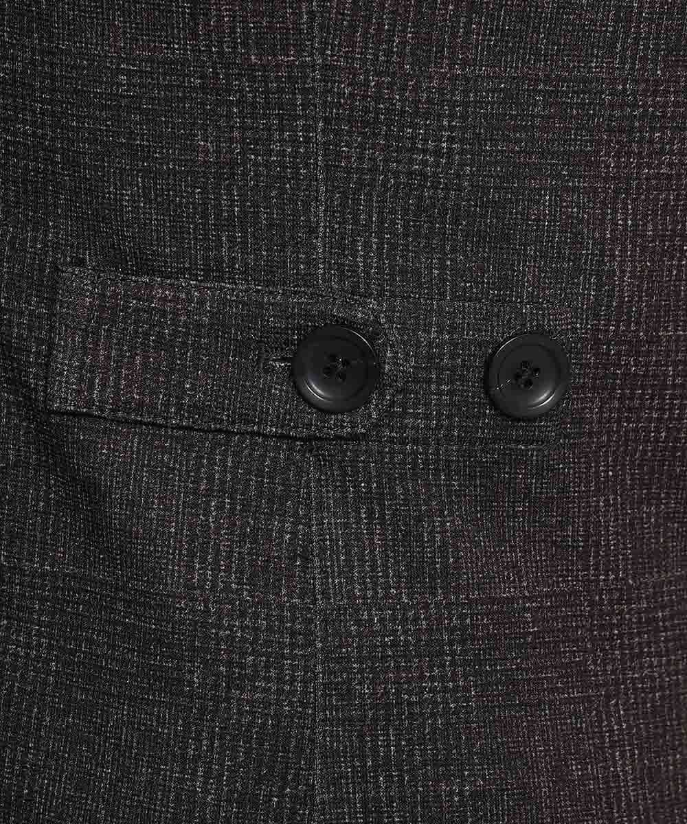 MKDDJ55180 MK MICHEL KLEIN HOMME(MKミッシェルクランオム) ジャケット／テックイージージャージ グレンチェック カーキ