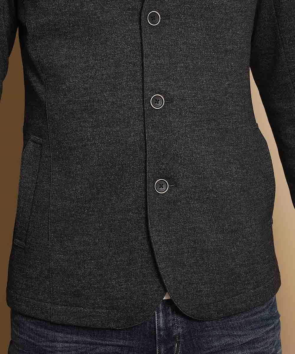 MKDDK55180 MK MICHEL KLEIN HOMME(MKミッシェルクランオム) ジャケット／テックイージー コンバーチブル ブラックジャケット ブラック
