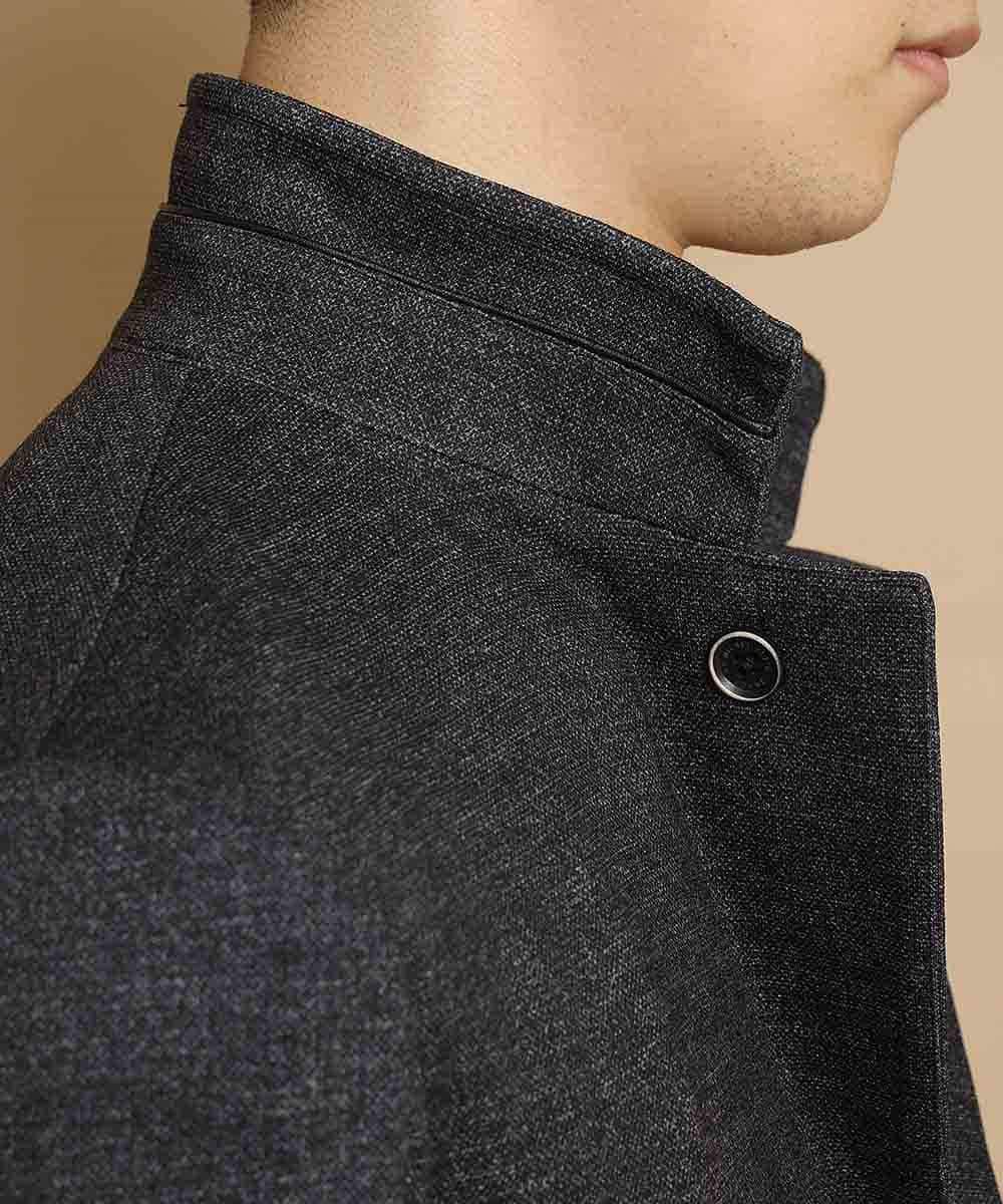 MKDDK55180 MK MICHEL KLEIN HOMME(MKミッシェルクランオム) ジャケット／テックイージー コンバーチブル ブラックジャケット ブラック