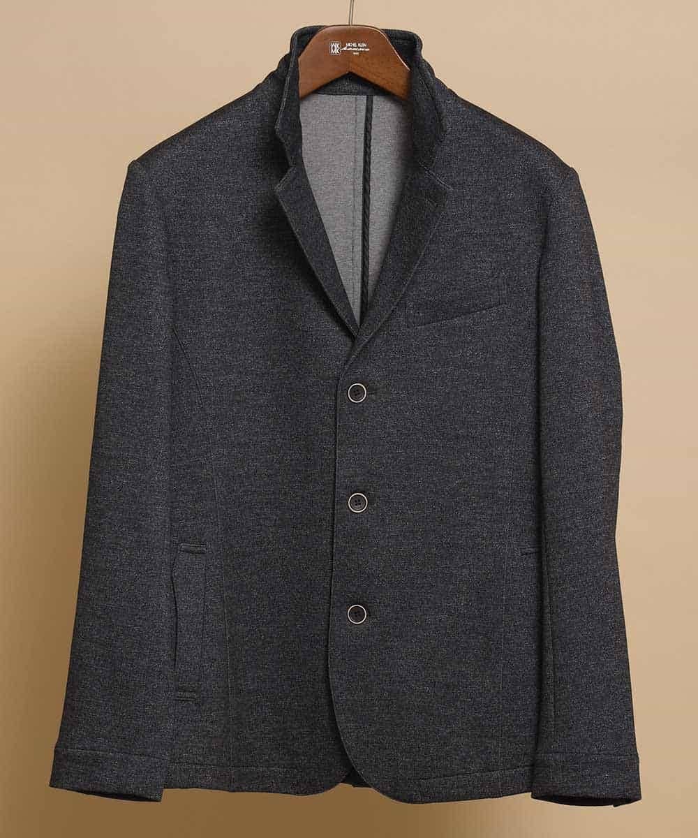 MKDDK55180 MK MICHEL KLEIN HOMME(MKミッシェルクランオム) ジャケット／テックイージー コンバーチブル ブラックジャケット ブラック