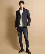 MKDDK55180 MK MICHEL KLEIN HOMME(MKミッシェルクランオム) ジャケット／テックイージー コンバーチブル ブラックジャケット ブラック