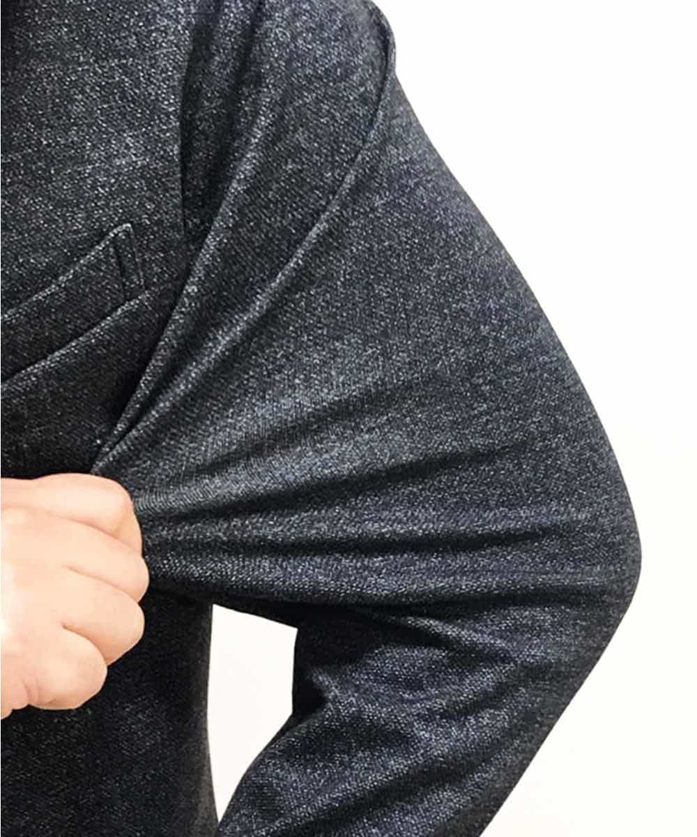 MKDDK55180 MK MICHEL KLEIN HOMME(MKミッシェルクランオム) ジャケット／テックイージー コンバーチブル ブラックジャケット ブラック