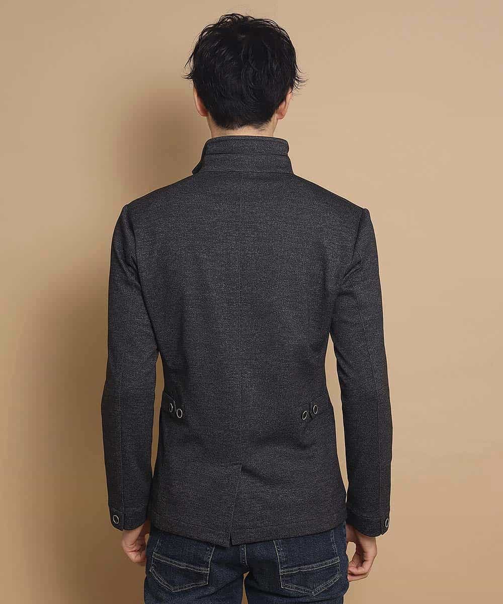 MKDDK55180 MK MICHEL KLEIN HOMME(MKミッシェルクランオム) ジャケット／テックイージー コンバーチブル ブラックジャケット ブラック