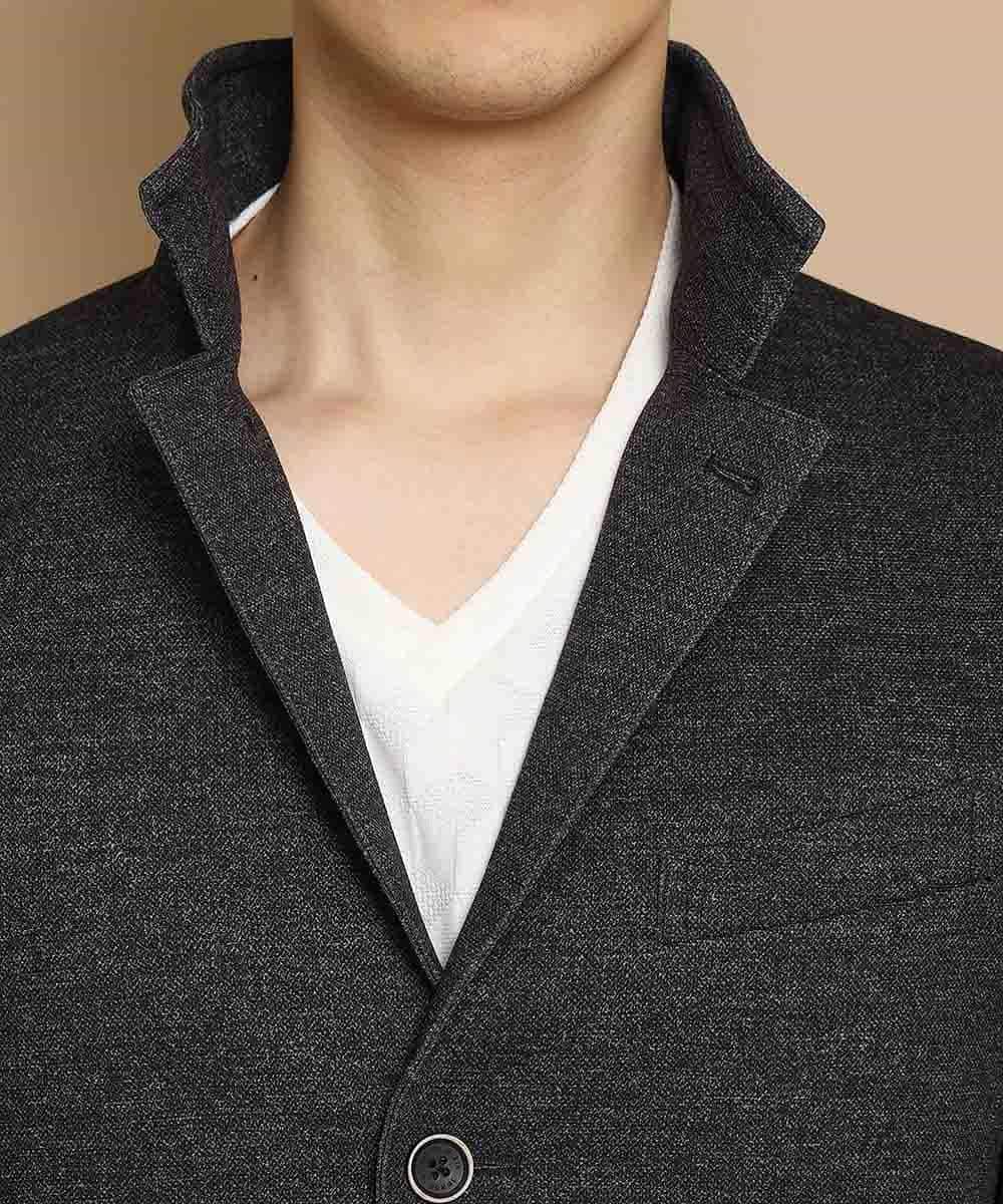 MKDDK55180 MK MICHEL KLEIN HOMME(MKミッシェルクランオム) ジャケット／テックイージー コンバーチブル ブラックジャケット ブラック
