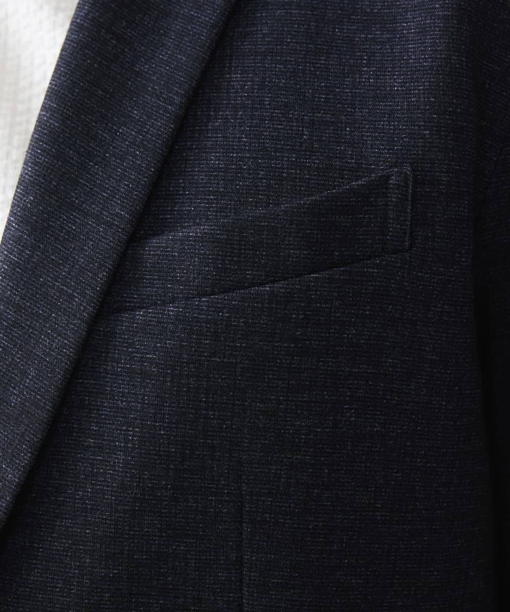 MKDDV55180 MK MICHEL KLEIN HOMME(MKミッシェルクランオム) テーラードジャケット / TEC EASY JERSY 【セットアップ対応】 ネイビー(57)