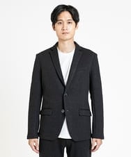 MKDDV55180 MK MICHEL KLEIN HOMME(MKミッシェルクランオム) テーラードジャケット / TEC EASY JERSY 【セットアップ対応】 ブラック(94)
