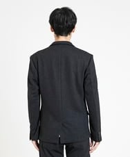 MKDDV55180 MK MICHEL KLEIN HOMME(MKミッシェルクランオム) テーラードジャケット / TEC EASY JERSY 【セットアップ対応】 ブラック(94)