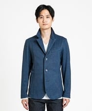 MKDDV56230 MK MICHEL KLEIN HOMME(MKミッシェルクランオム) コンバーチブルジャケット / TEC EASY JERSY  セットアップ  ブルー(55)