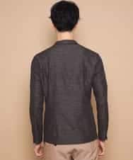 MKDFJ53150 MK MICHEL KLEIN HOMME(MKミッシェルクランオム) ジャケット／ノルマンディーリネンラッセル ブラウン