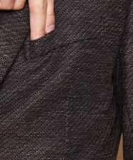 MKDFJ53150 MK MICHEL KLEIN HOMME(MKミッシェルクランオム) ジャケット／ノルマンディーリネンラッセル ブラウン