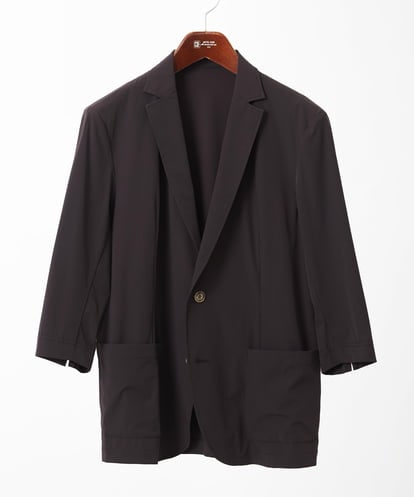 MKDGA51150 MK MICHEL KLEIN HOMME 【セットアップ対応】七分袖ジャケット / ニュートラルストレッチ