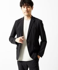 MKDGA54180 MK MICHEL KLEIN HOMME(MKミッシェルクランオム) 【セットアップ対応】ストレッチテーラードジャケット ブラック(94)