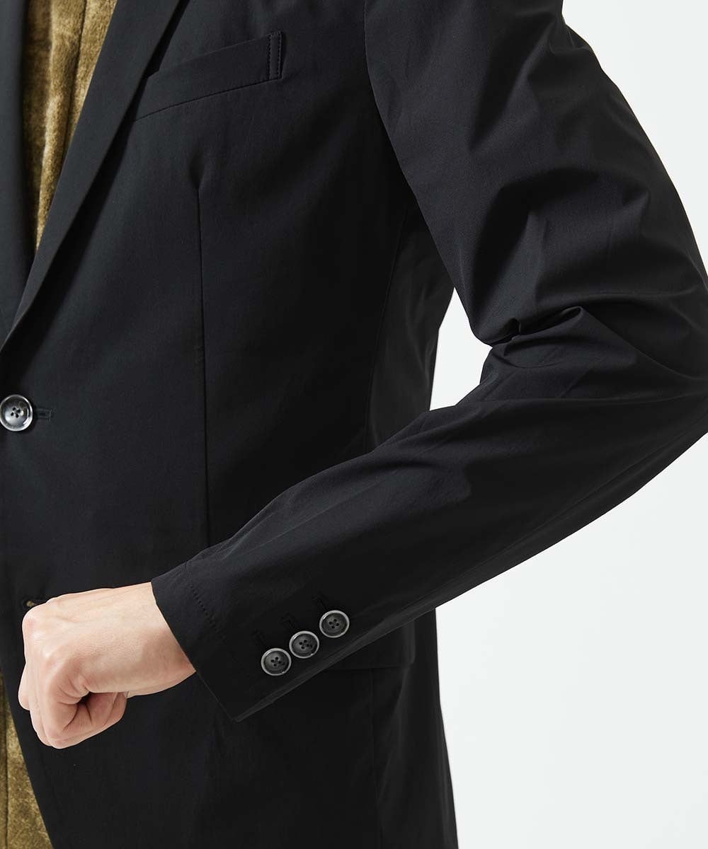 MKDGA54180 MK MICHEL KLEIN HOMME(MKミッシェルクランオム) 【セットアップ対応】ストレッチテーラードジャケット ブラック(94)
