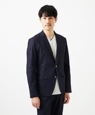 MKDGA55180 MK MICHEL KLEIN HOMME(MKミッシェルクランオム) 【セットアップ対応 / 撥水 / ストレッチ】 COMFUN CLOTH ジャケット ネイビー