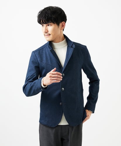 MKDGA56240 MK MICHEL KLEIN HOMME 【洗える/イージーケア/ストレッチ】コンバーチブルジャケット/TECEASY25