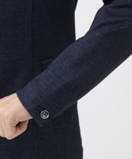 MKDGA56240 MK MICHEL KLEIN HOMME(MKミッシェルクランオム) 【イージーケアジャージ素材使用】コンバーチブルジャケット/TECEASYJERSEY2025 ネイビー(57)