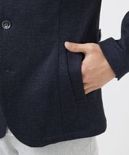 MKDGA56240 MK MICHEL KLEIN HOMME(MKミッシェルクランオム) 【イージーケアジャージ素材使用】コンバーチブルジャケット/TECEASYJERSEY2025 ネイビー(57)