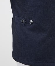 MKDGA56240 MK MICHEL KLEIN HOMME(MKミッシェルクランオム) 【イージーケアジャージ素材使用】コンバーチブルジャケット/TECEASYJERSEY2025 ネイビー(57)