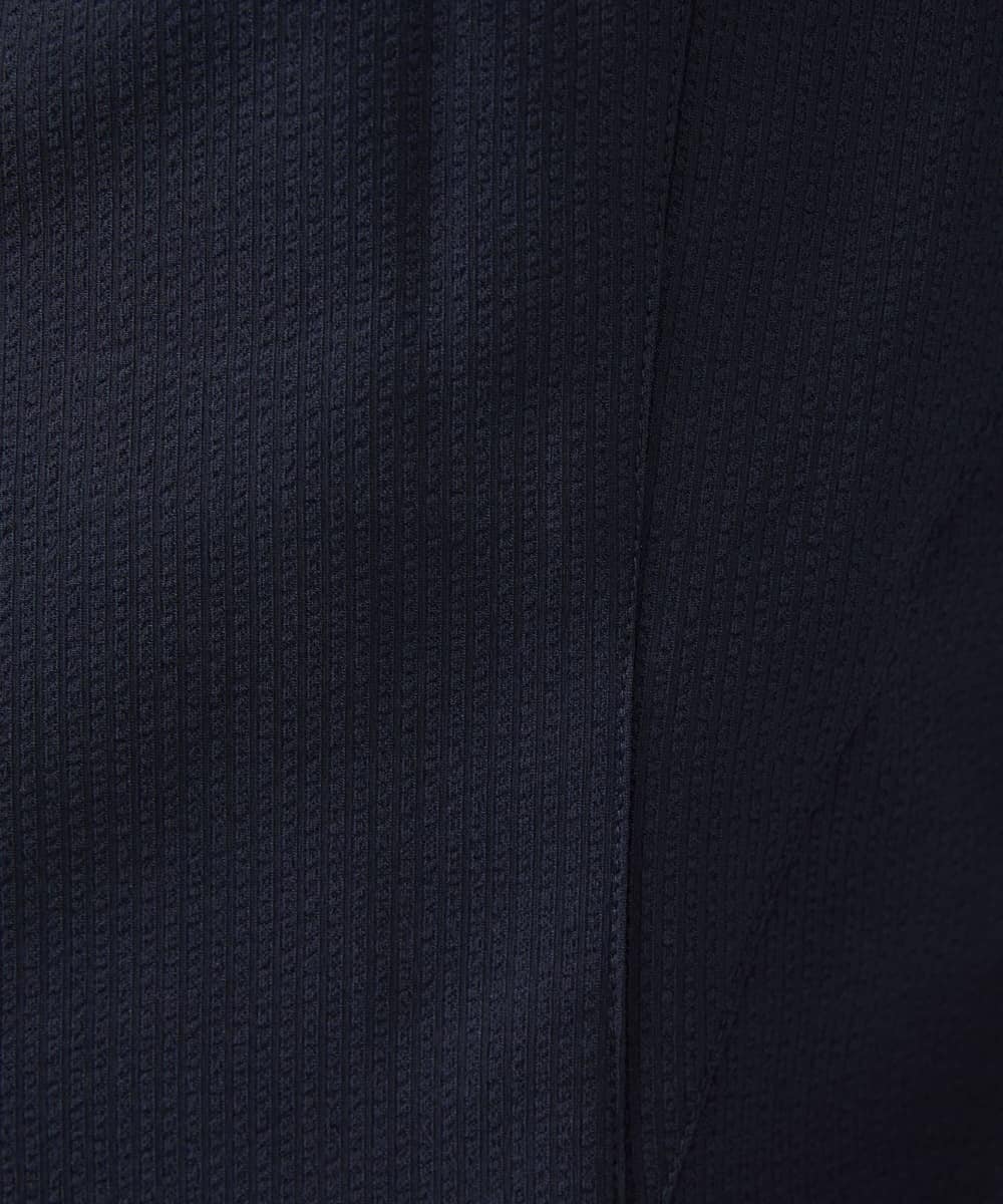 MKDGA63240 MK MICHEL KLEIN HOMME(MKミッシェルクランオム) 【快適着用】コンバーティブルジャケット/エコサッカー ネイビー(57)