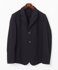 MKDGA63240 MK MICHEL KLEIN HOMME(MKミッシェルクランオム) 【快適着用】コンバーティブルジャケット/エコサッカー ブラック(94)