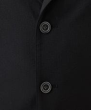 MKDGA63240 MK MICHEL KLEIN HOMME(MKミッシェルクランオム) 【快適着用】コンバーティブルジャケット/エコサッカー ブラック(94)