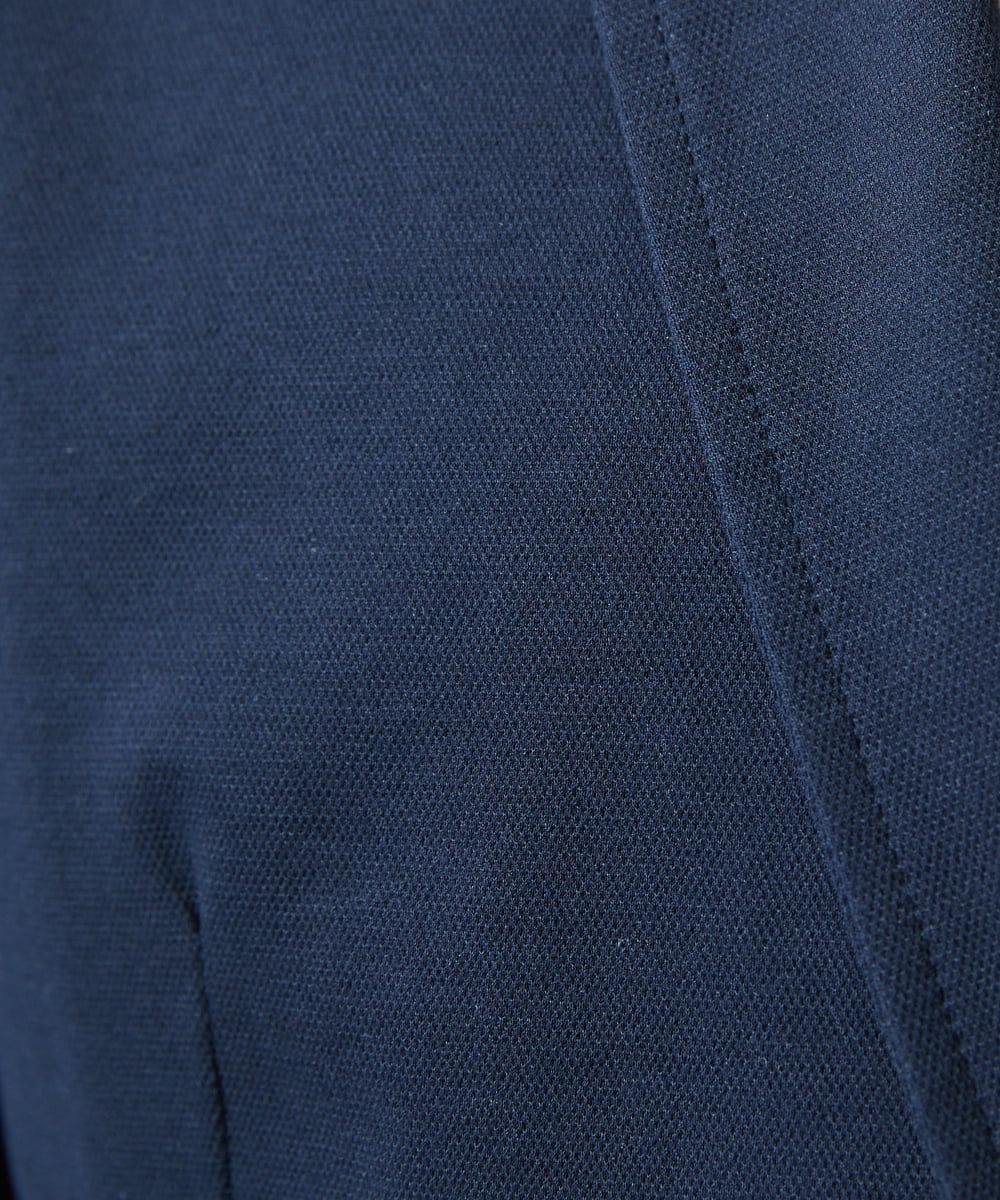 MKDGC31130 MK MICHEL KLEIN HOMME(MKミッシェルクランオム) 【EC限定】七分袖ジャージジャケット / トライクールカノコ ネイビー