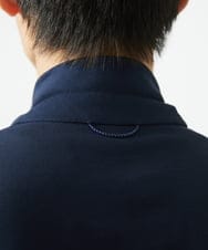 MKDGC31130 MK MICHEL KLEIN HOMME(MKミッシェルクランオム) 【EC限定】七分袖ジャージジャケット / トライクールカノコ ネイビー