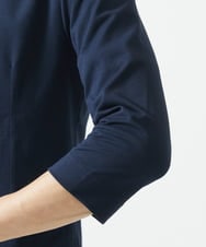 MKDGC31130 MK MICHEL KLEIN HOMME(MKミッシェルクランオム) 【EC限定】七分袖ジャージジャケット / トライクールカノコ ネイビー