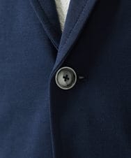 MKDGC31130 MK MICHEL KLEIN HOMME(MKミッシェルクランオム) 【EC限定】七分袖ジャージジャケット / トライクールカノコ ネイビー