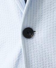 MKDGC32130 MK MICHEL KLEIN HOMME(MKミッシェルクランオム) 七分袖ジャーディガン / CNサッカー ライトブルー